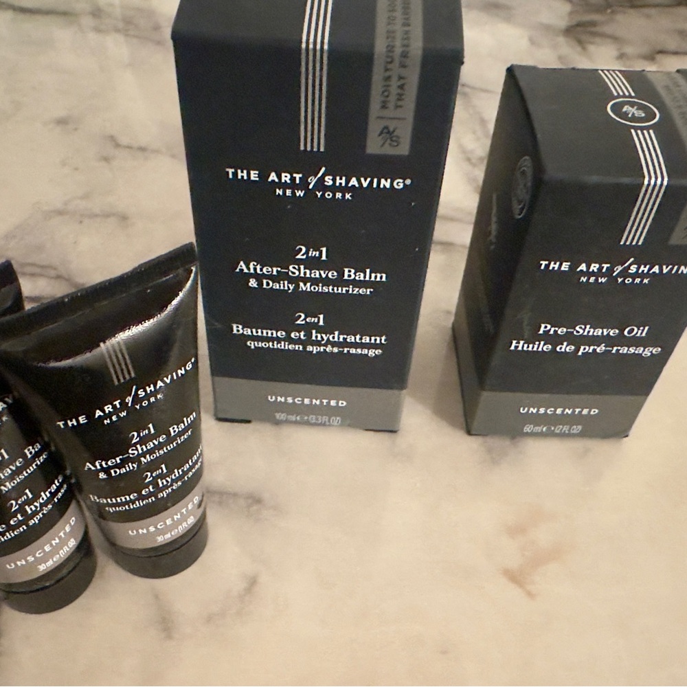 The Art of Shaving Black Grooming Set
